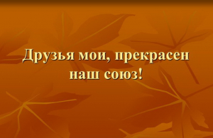 Посвящение VII съезду гомеопатов России