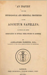 Исследование физиологических и лечебных свойств aconitum napellus, к которому добавлены наблюдения за некоторыми другими видами  aconitum